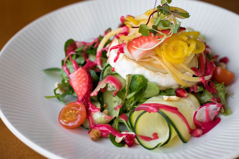 Tatte chopped chicken salad with lemon dressing
